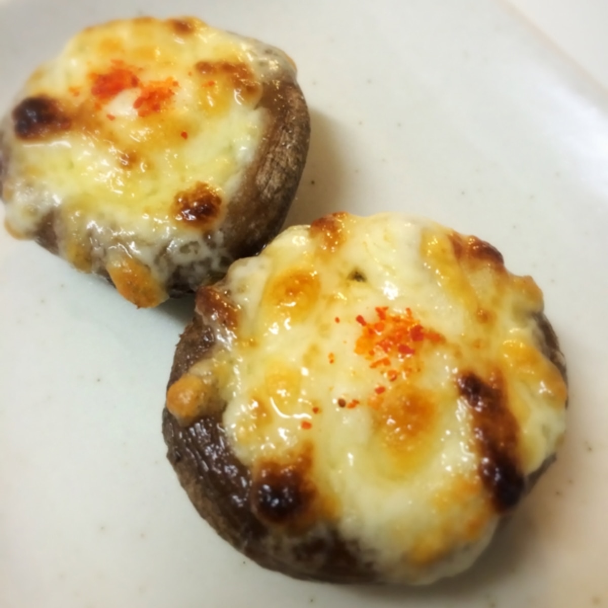 お弁当に 簡単 しいたけのマヨチーズ焼き レシピ 作り方 By Ajisai624 楽天レシピ
